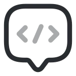Message Programming SVG Icon